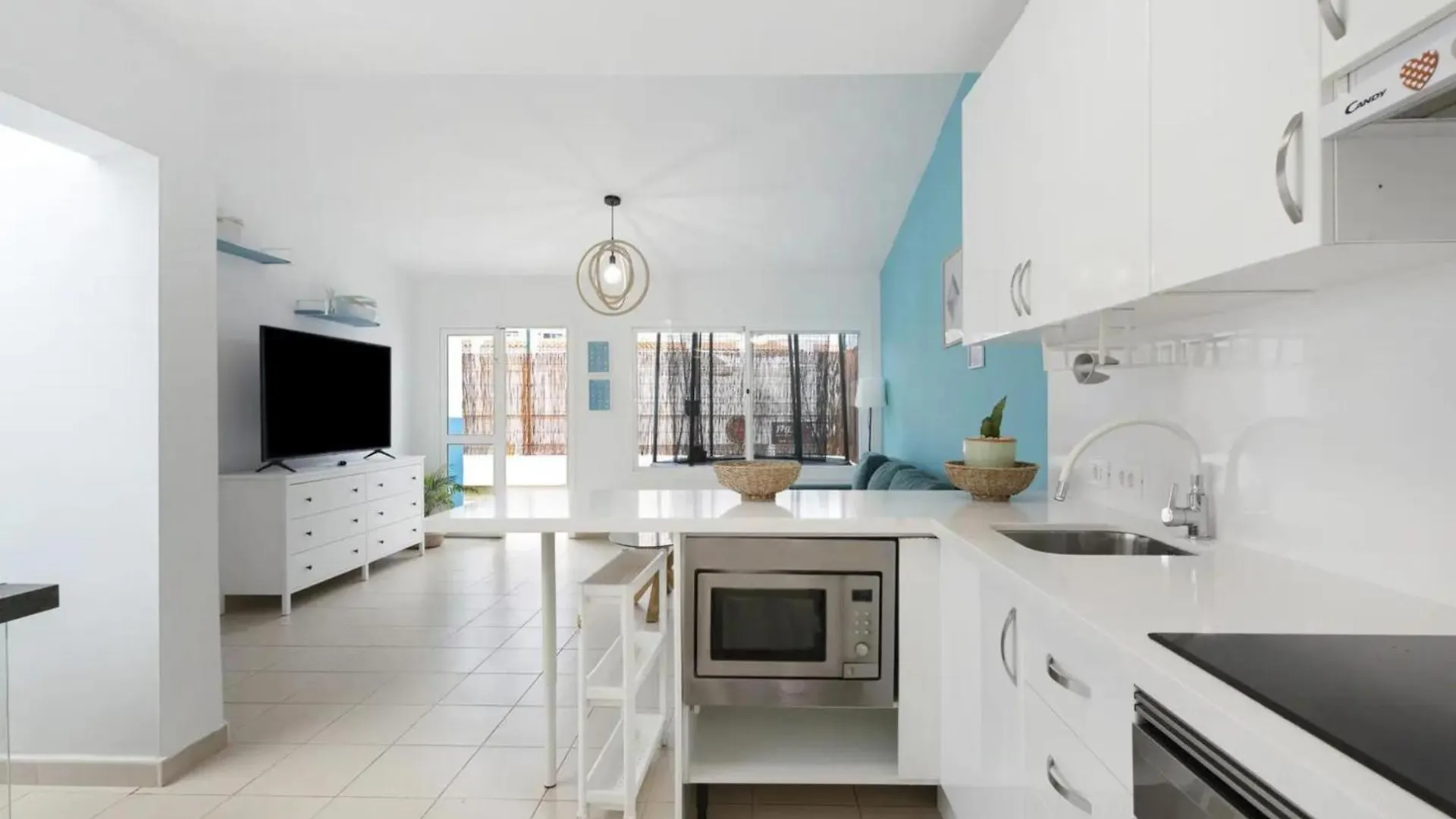 Child-Friendly, 3-Bedroom Apartment With Garden Near The Aqualand Costa Adeje  Costa Adeje (Tenerife)