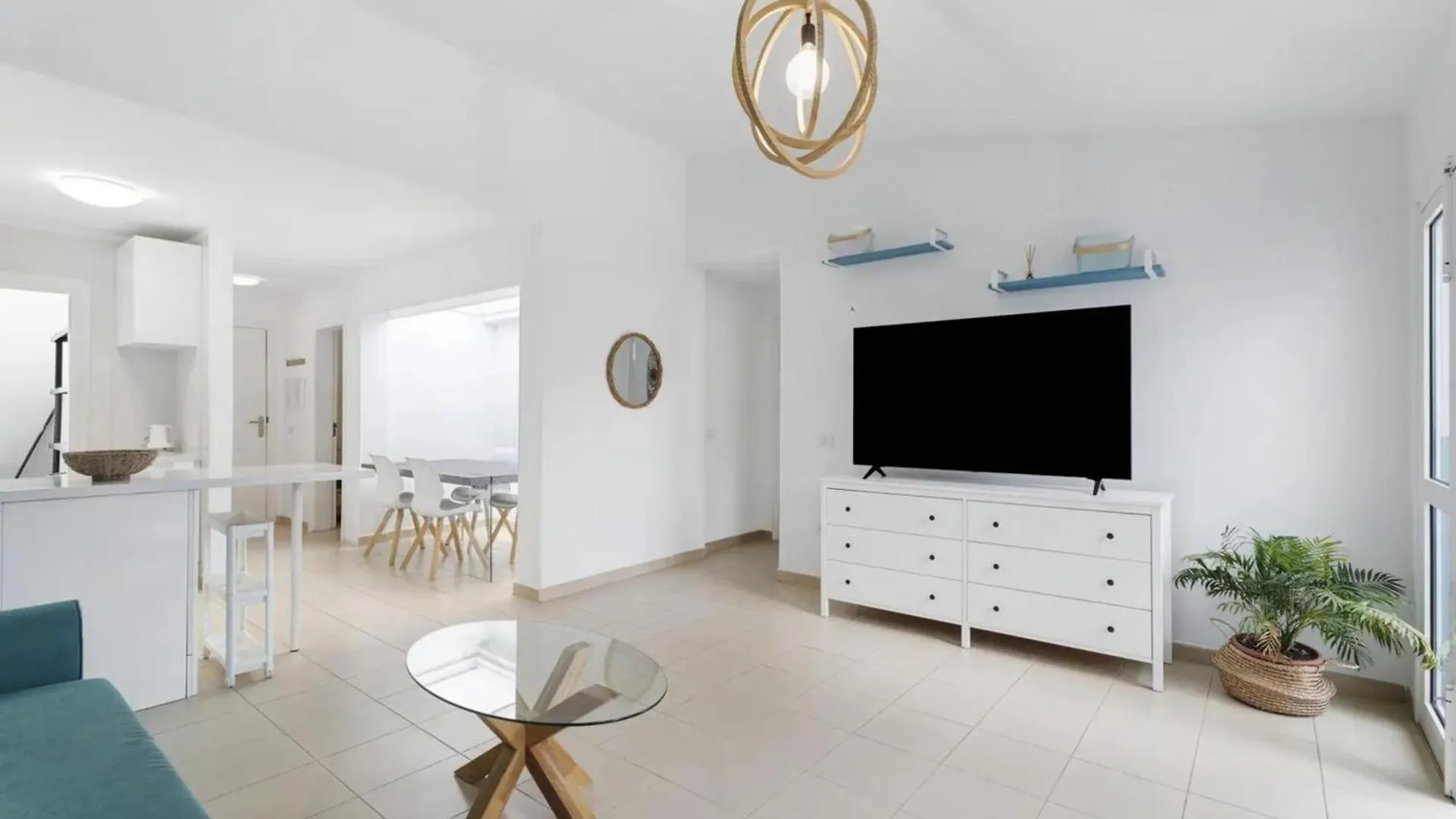 Child-Friendly, 3-Bedroom Apartment With Garden Near The Aqualand Costa Adeje  Costa Adeje (Tenerife)